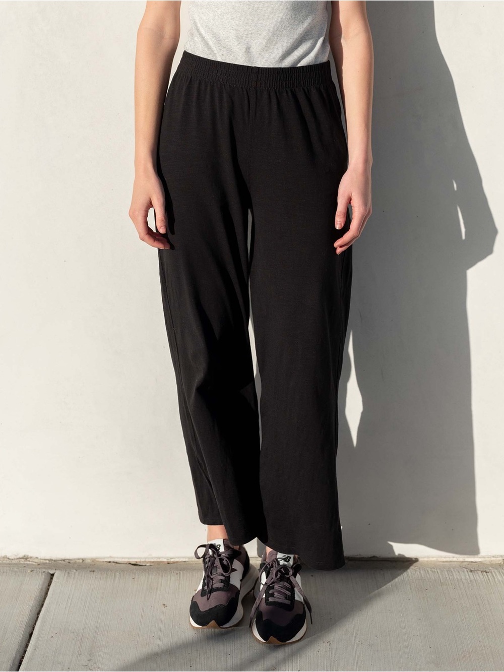 🆕 Mersea 100% Cotton Traveler
Tee Pant in Black NWT SZ MED